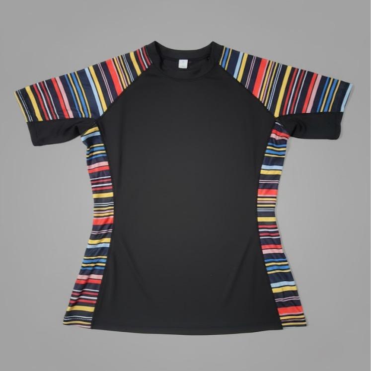 Women's Assorted Tee Shirt/Rashguard Shirt for swimming & Sports Activities