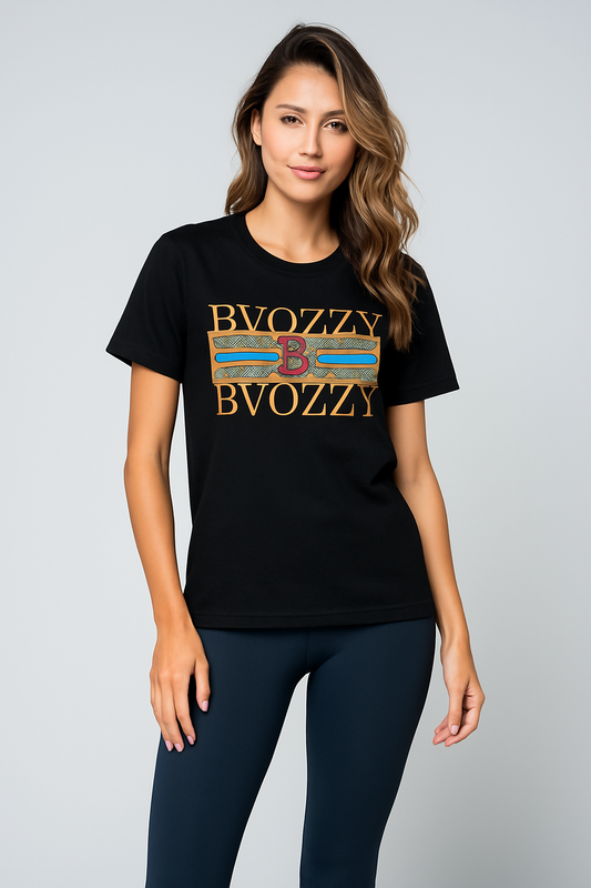 Black BV Luxury-Inspired Graphic Tee