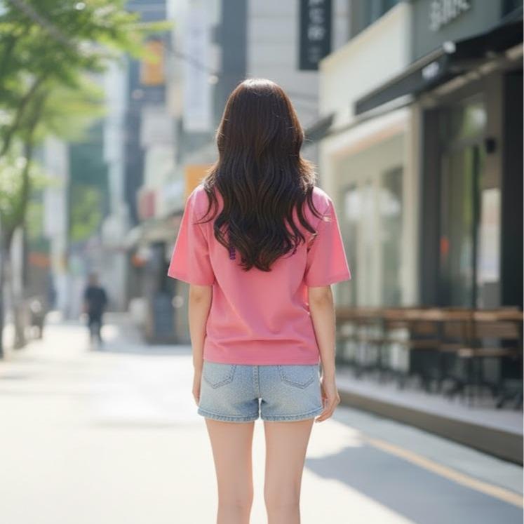 510ME! Women's Cotton Cool-toned Bling Tee Shirt