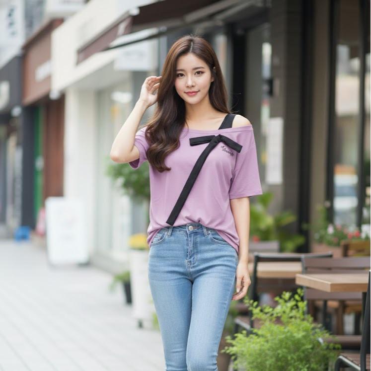 Okis Collabs RUNDO Collections Women's Loose-Fitting Blouse/Shirt in Stylish Fashion Preferences