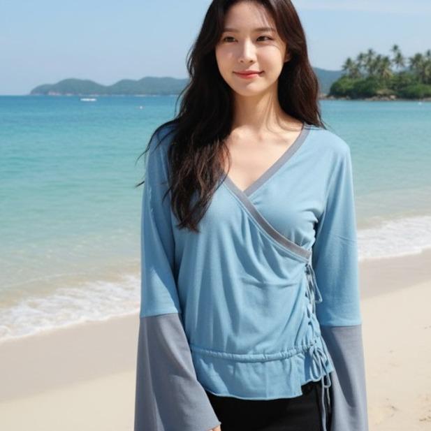 Womens Rash Guard/Longsleeve for Swimming Assorted Designs