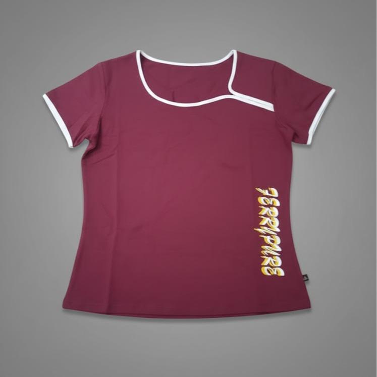 Ferry Pure Okis Collabs Female Top Tee Shirt Collections for Sport Activities - Unique Design for Female Athletes