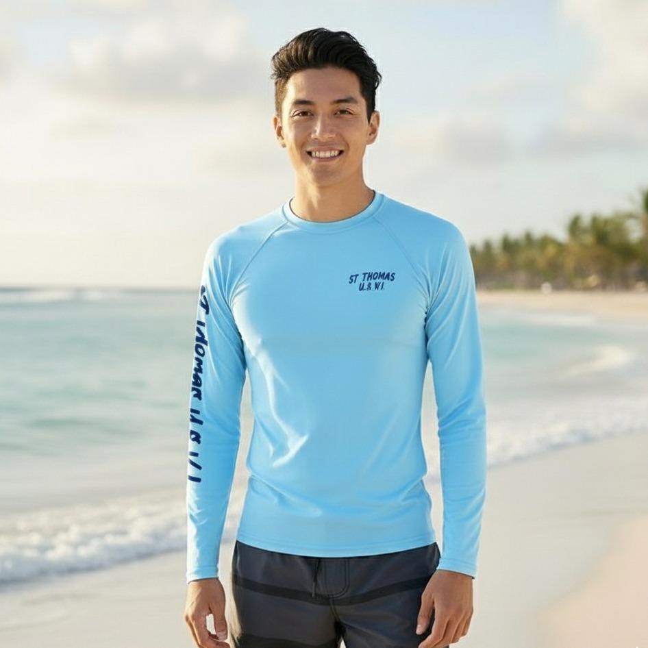 Men's/Women's Swim Wear Longsleeve St. Thomas U.S V.I (#16C&D)