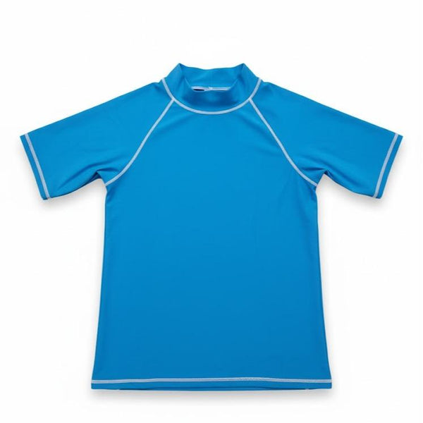 Mens Rash Guard Tutle Neck Shirt Swimwear