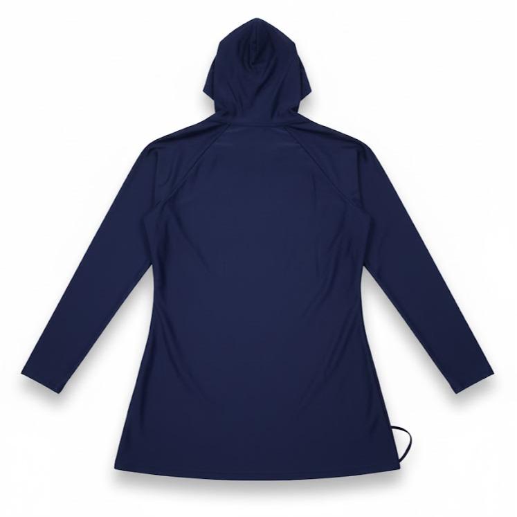 [LARGE SIZES] DRESS Assorted Longsleeve with Hoodie RASHGUARDS for Swimming & Sports Activities