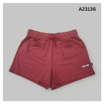 Women's SPORTSWEAR SHORTS & SKIRT FERRY PURE COLLECTIONS Women's Top Apparel (MAROON/RED)