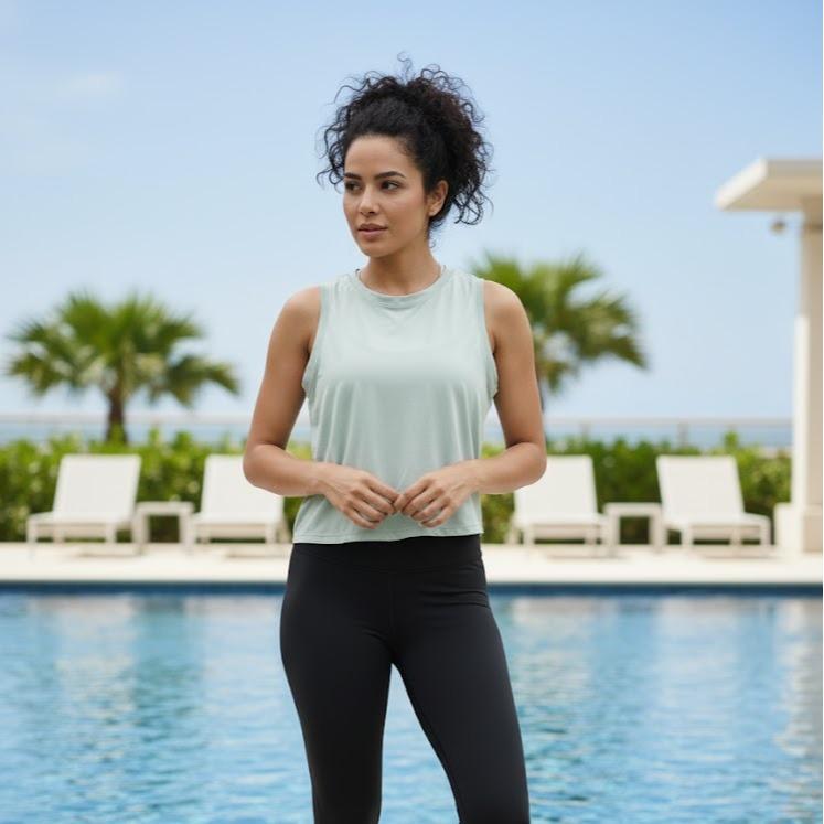 Women's Sports Wear Compression Sando for Outdoor Activities