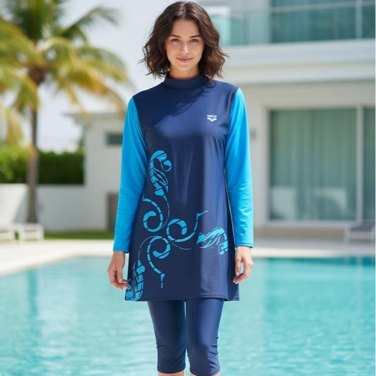 Womens Rash Guard/Longsleeve for Swimming Assorted Designs