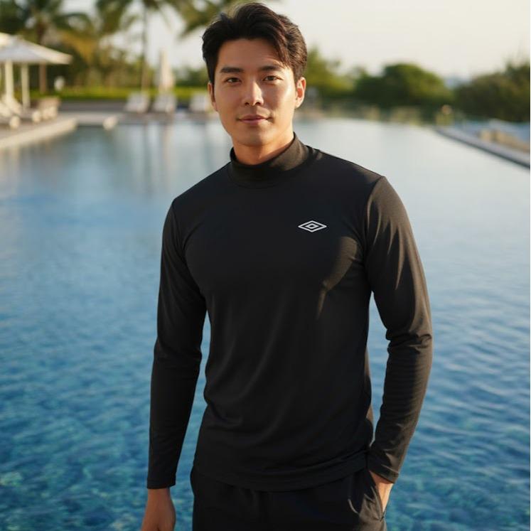 Men's Rash Guard/Longsleeve for Swimming & Fashion Activity