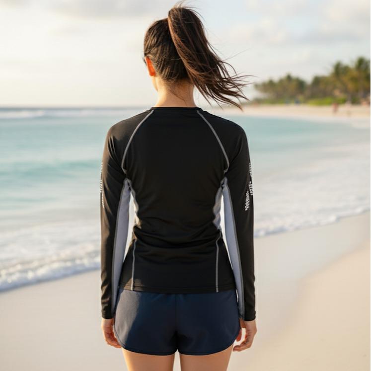 Women's Assorted Design with UV Blocker Long Sleeve/Rashguard (#15)