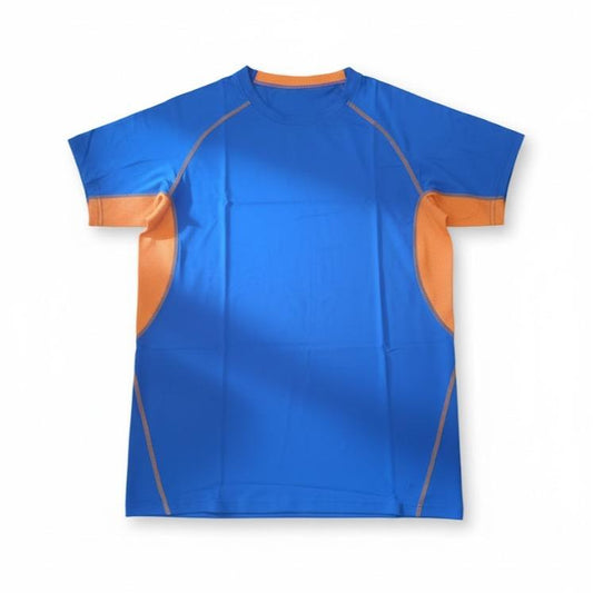 Men's Plain Tee Shirt in Royal Blue Color  for Sports & Workout Activities