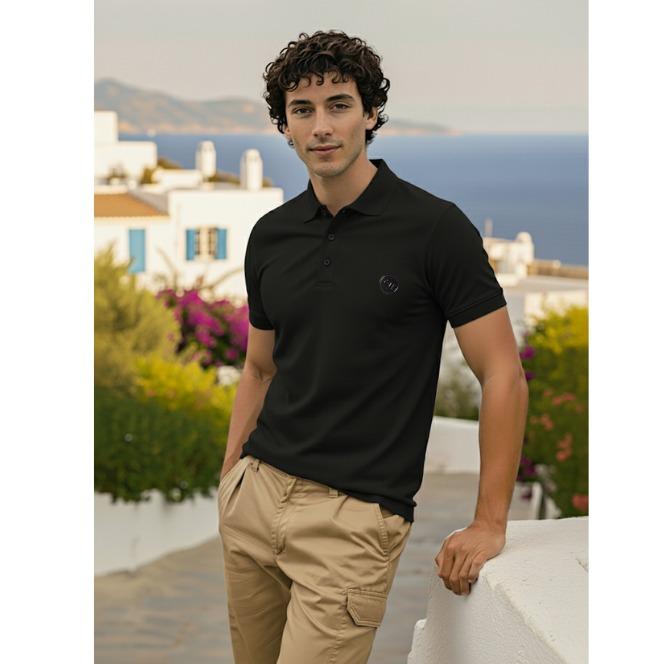 SPEED&F Dry-fit Polo Shirt- Male Top Korean Casual Style