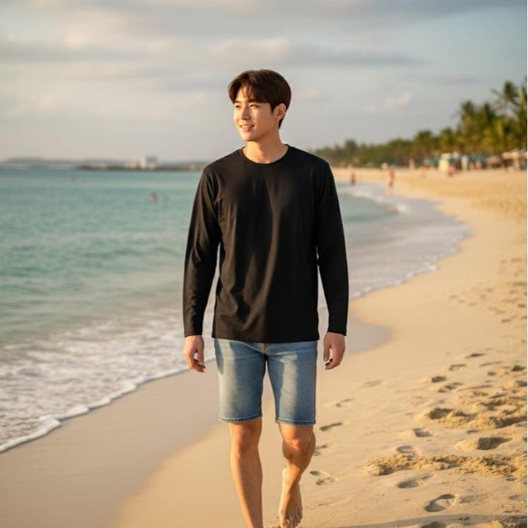 INGEAR Mens Longsleeve for Active Sports Wear/Swim Wear Assorted Colors