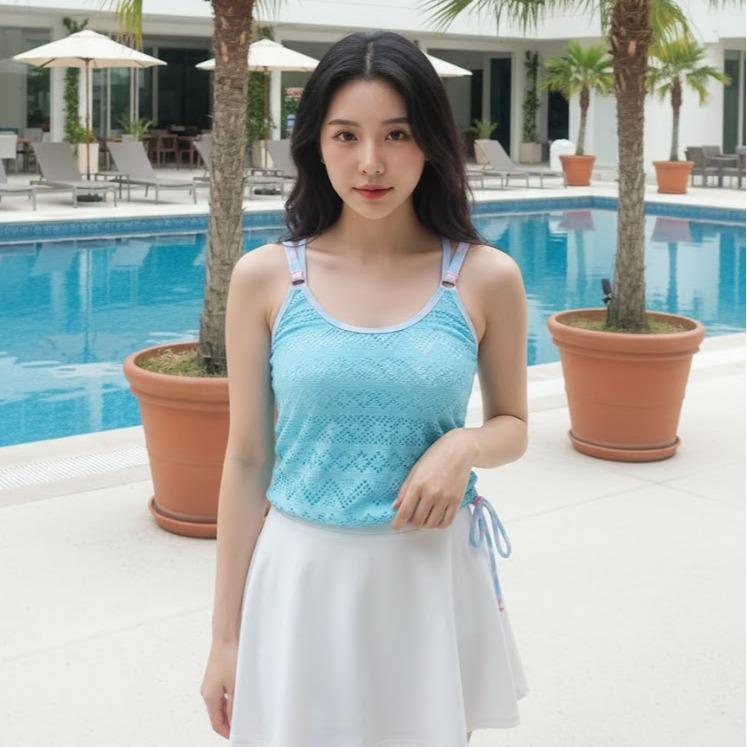 Women's Sports/Swimming Wear Compression Sando for Outdoor Activities
