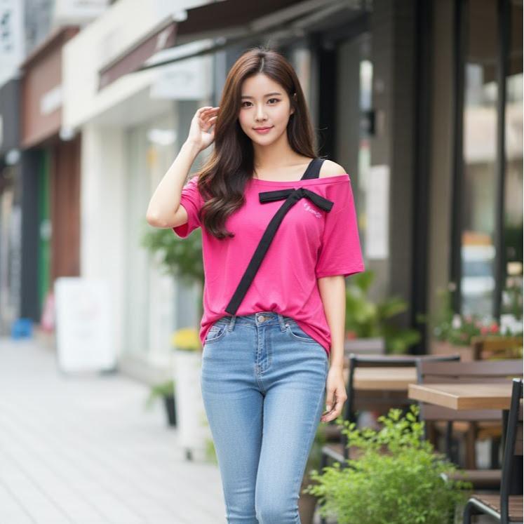 Okis Collabs RUNDO Collections Women's Loose-Fitting Blouse/Shirt in Stylish Fashion Preferences