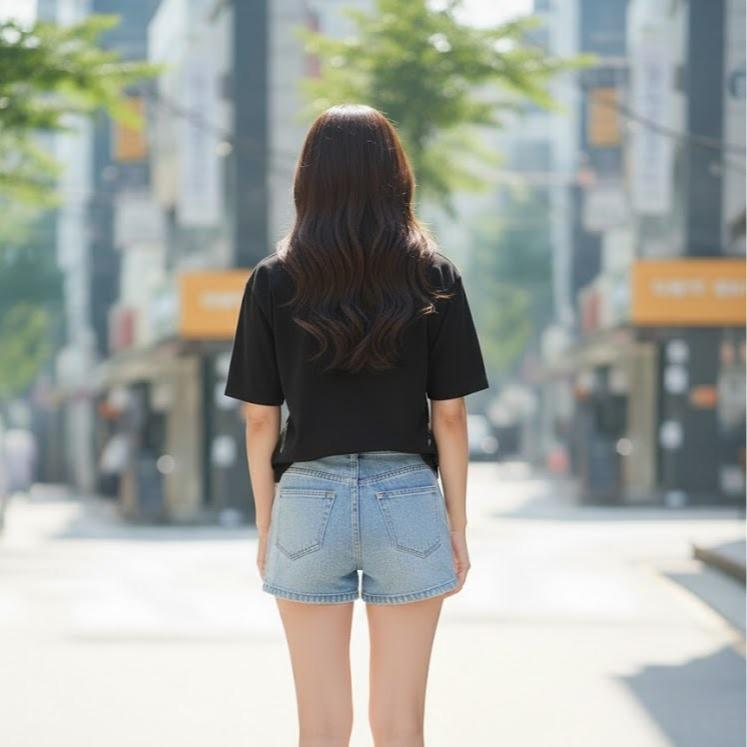 510ME! Women's Cotton Cool-toned Bling Tee Shirt