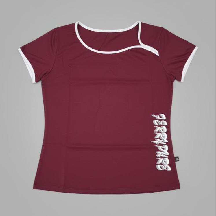 Ferry Pure Okis Collabs Female Top Tee Shirt Collections for Sport Activities - Unique Design for Female Athletes