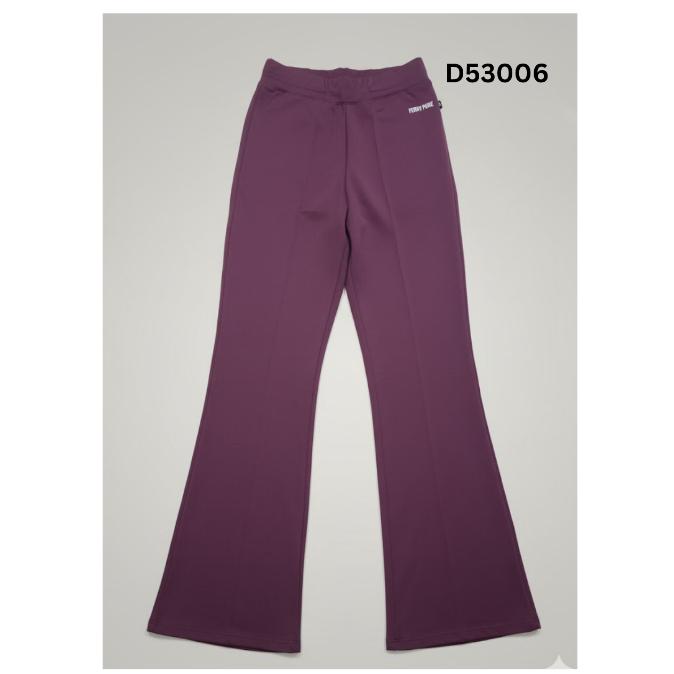 Women's STAIRGHT CUT Pants FERRY PURE COLLECTIONS Women's Top Apparel (MAROON/RED)