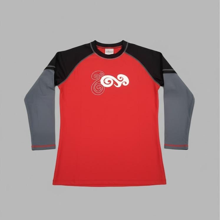 Female Kiddies Rash Guard T-shirt/Blouse Plain for Swimming (9 to 14yrs. old)