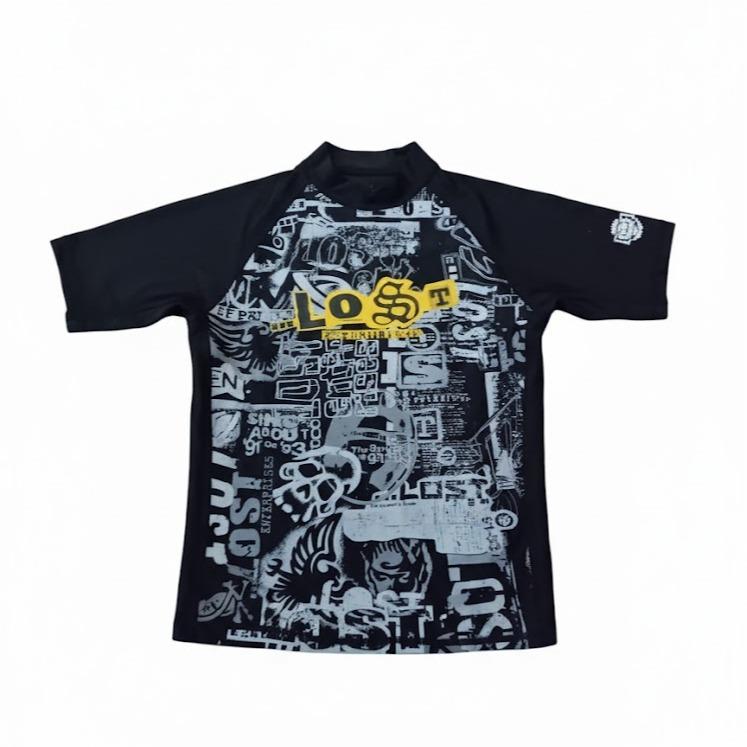 [11 to 16 YRS OLD] Male Kiddies Assorted RASHGUARDS for Swimming & Sports Activities