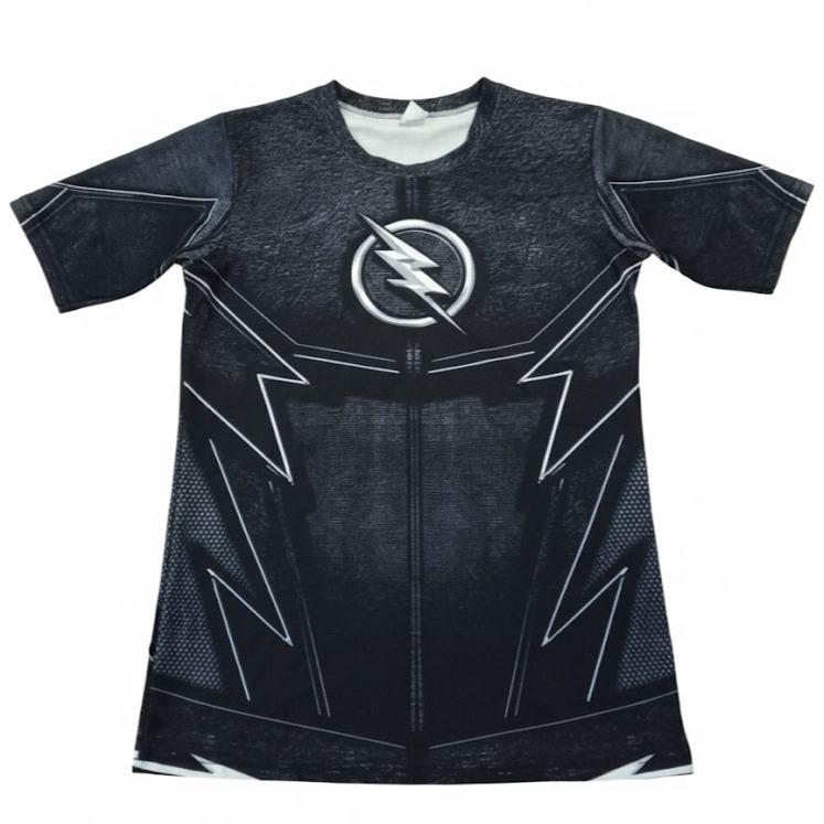 Male Teens Printed Design Rasg Guard T-shirt for Swimming