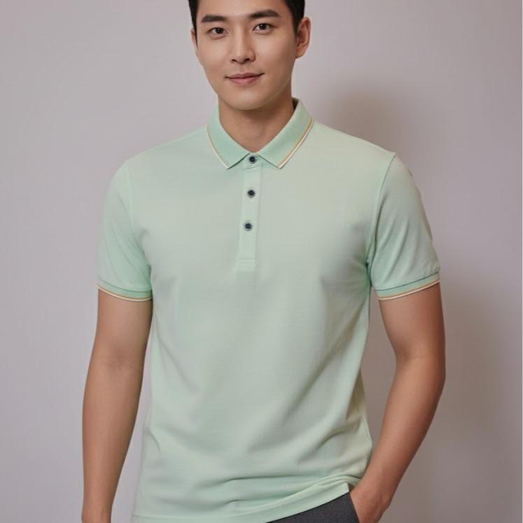 BETTER21- Men's Wear High Fashion Dry-fit Polo Shirt Korean Style with Different Logo