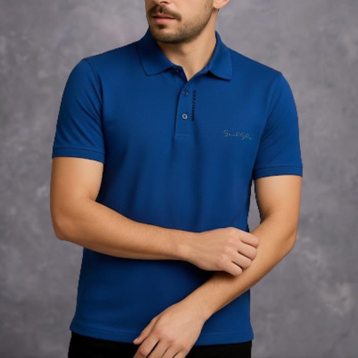 R.C.E Fashion GXAB-GBAS Men's Top Polo Shirt with Logo Detailing