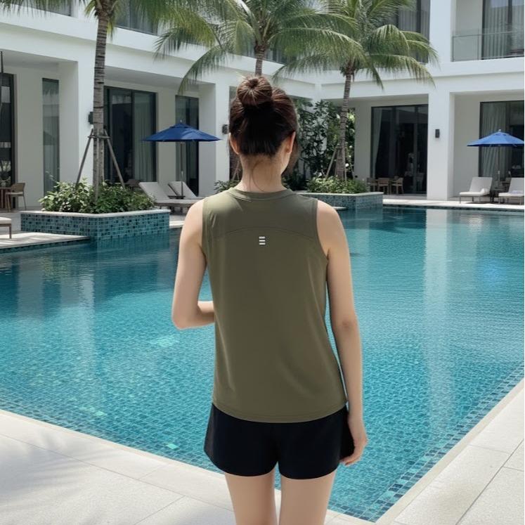 Women's Sports Wear Compression Sando for Outdoor Activities