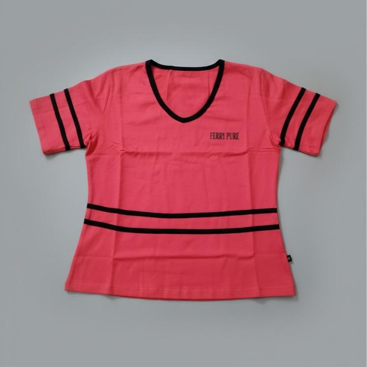 Ferry Pure Okis Collabs Female Top Tee Shirt Collections for Sport Activities - Unique Design for Female Athletes