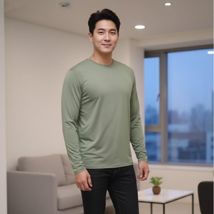 INGEAR Mens Longsleeve for Active Sports Wear/Swim Wear Assorted Colors