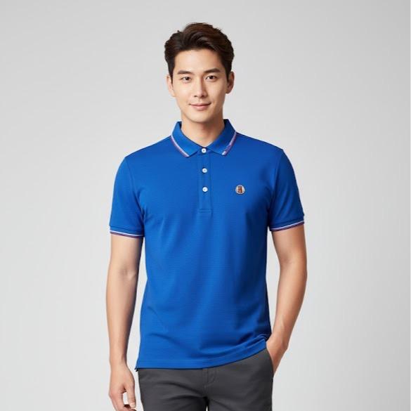 FAST OKIS COLLECTIONSSS- Men's Wear High Fashion Dry-fit Polo Shirt Korean Style with Unique Logo for Modern Comfort