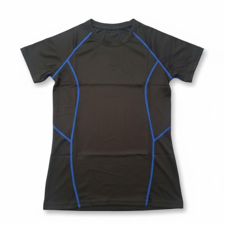 Male Teens Printed Design Rasg Guard T-shirt for Swimming