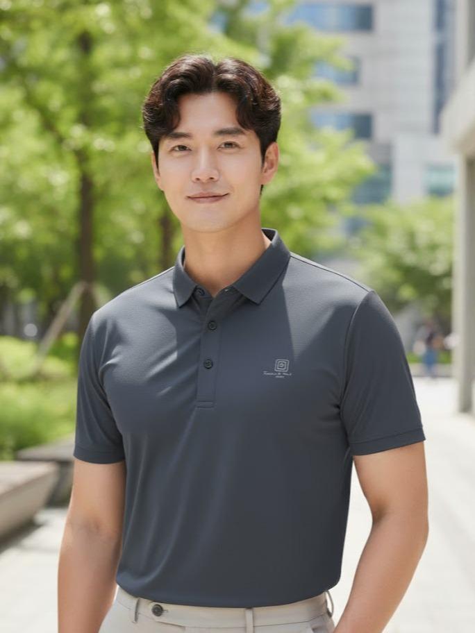 ASSORTED Men's Wear High Fashion Dry-fit Polo Shirt Korean Style with Modern Comfort