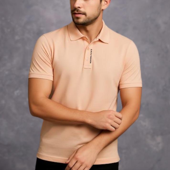 G.N.R FASHION - Plain Top Polo Shirt for Men's Fashion Wear