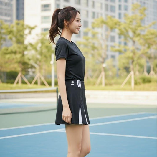 FP4928 Women's Classic Cotton Sport Skirt with Above the Knee Length