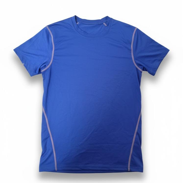 Male Teens Printed Design Rasg Guard T-shirt for Swimming