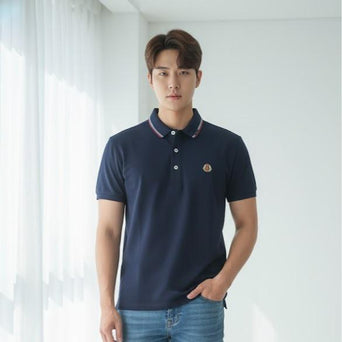 FAST OKIS COLLECTIONSSS- Men's Wear High Fashion Dry-fit Polo Shirt Korean Style with Unique Logo for Modern Comfort