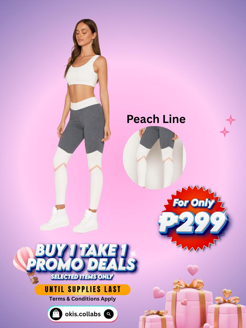 Colorblock V-Cut Active Leggings