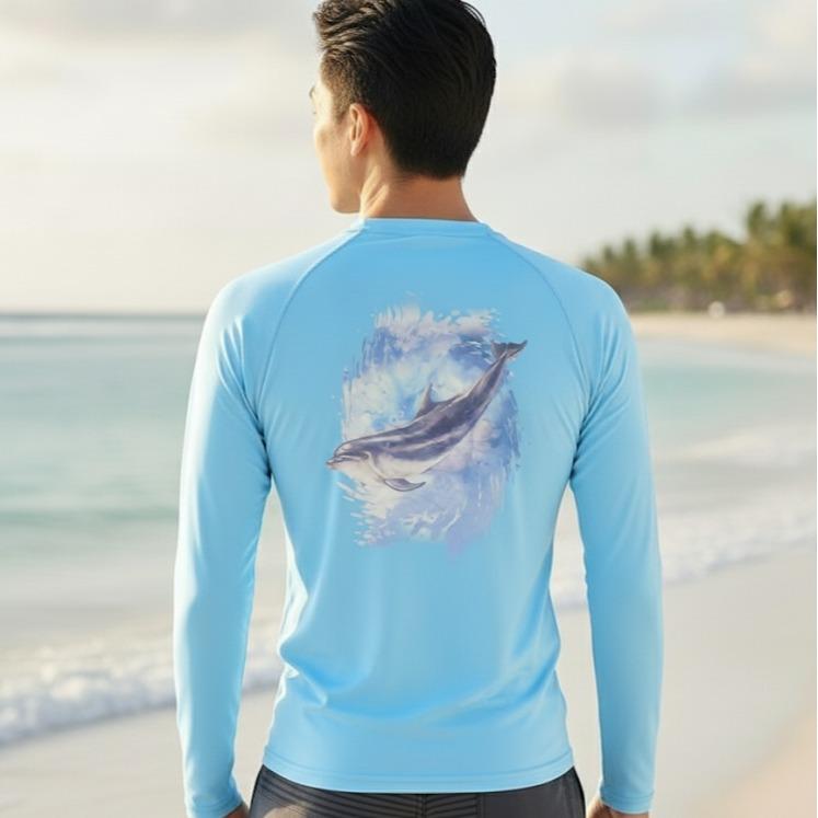 Men's/Women's Swim Wear Longsleeve St. Thomas U.S V.I (#16C&D)