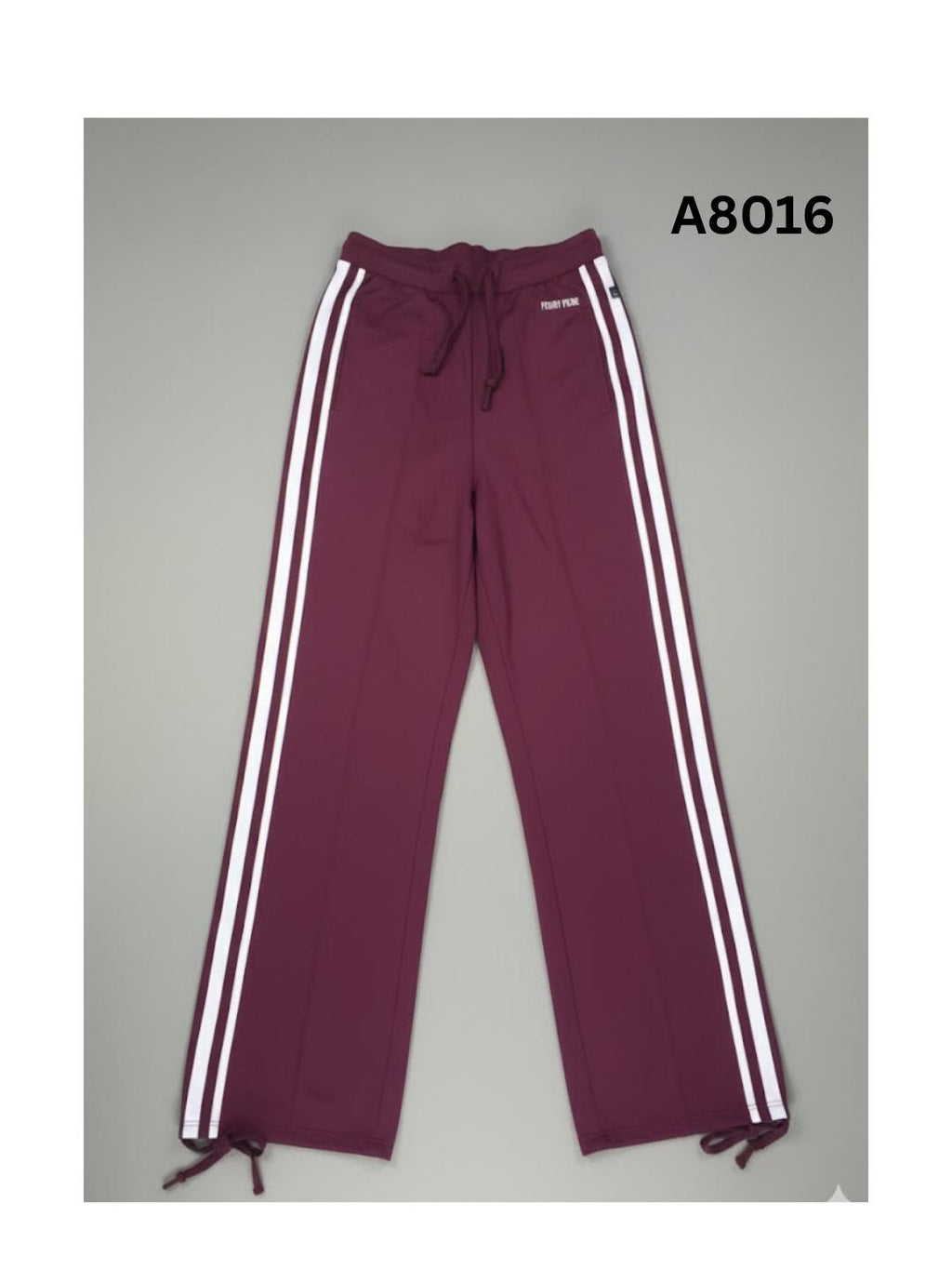 Women's STAIRGHT CUT Pants FERRY PURE COLLECTIONS Women's Top Apparel (MAROON/RED)