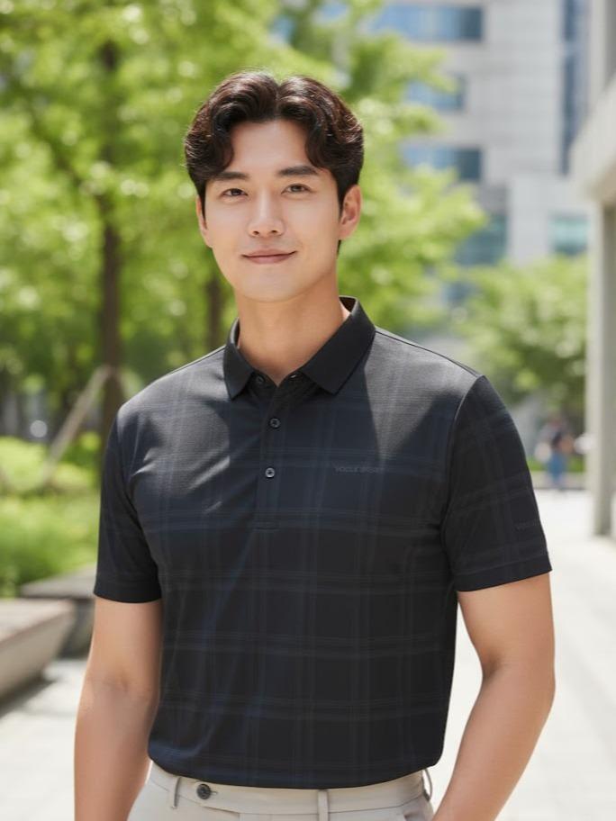 ASSORTED Men's Wear High Fashion Dry-fit Polo Shirt Korean Style with Modern Comfort