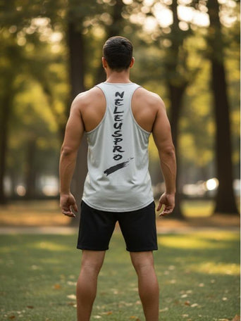 Men's Jersey Gym Sports Round Neck Sando Assorted Color Top for Athletic Wear (#2)