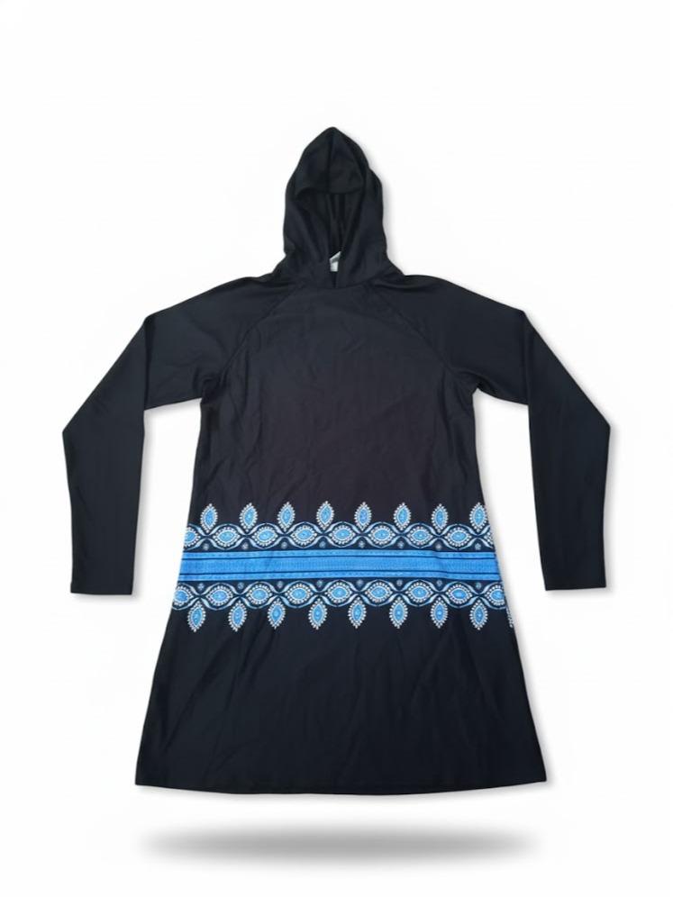 [EXTRA LARGE SIZES] DRESS Assorted Longsleeve with Hoodie RASHGUARDS for Swimming & Sports Activities