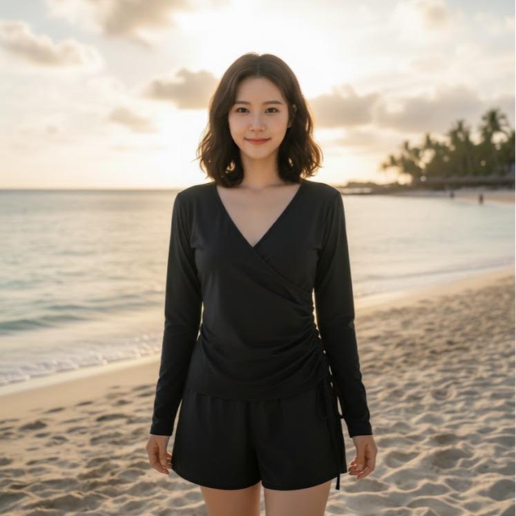 Womens Rash Guard/Longsleeve for Swimming Assorted Designs