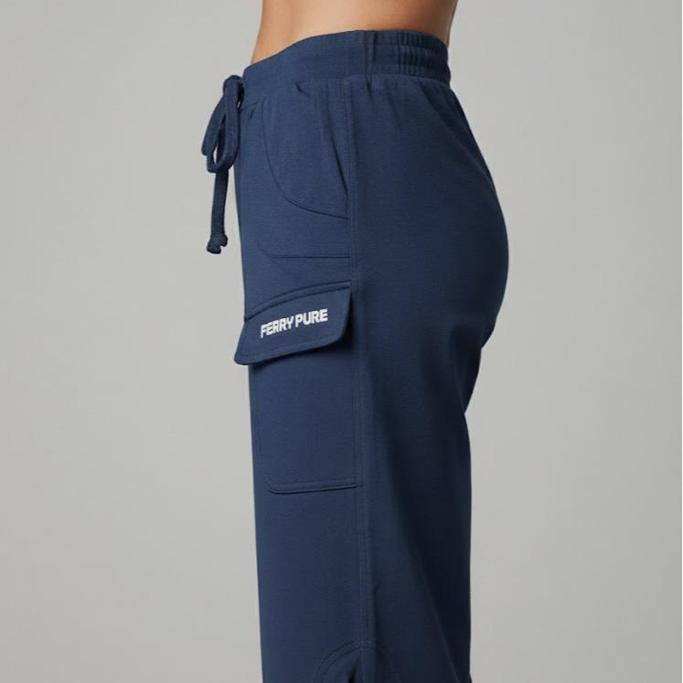 FP5621-7  Women's Classic Cotton Capri Pants with Botton Lace Downstrings