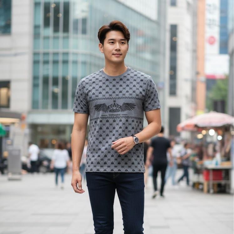 Assorted Men's Shirt in Different Logo for Fashion Wear Activities