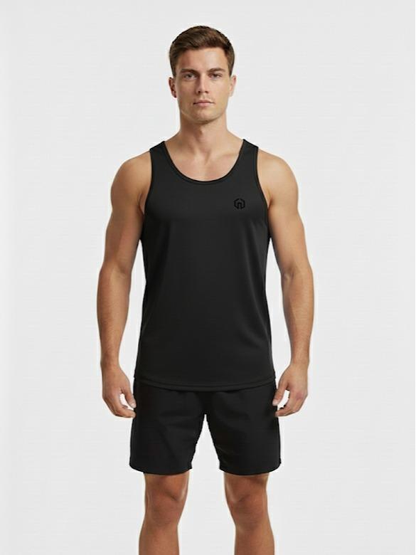Men's Jersey Gym Sports Round Neck Sando Assorted Color Top for Athletic Wear
