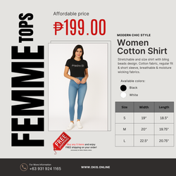 Women Cotton Shirt- Kingdomlife