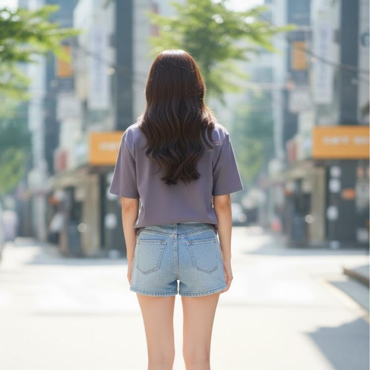 510ME! Women's Cotton Cool-toned Bling Tee Shirt