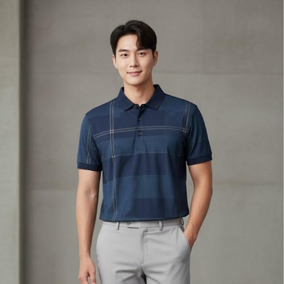 ASSORTED Men's Wear High Fashion Dry-fit Polo Shirt Korean Style with Different Logo